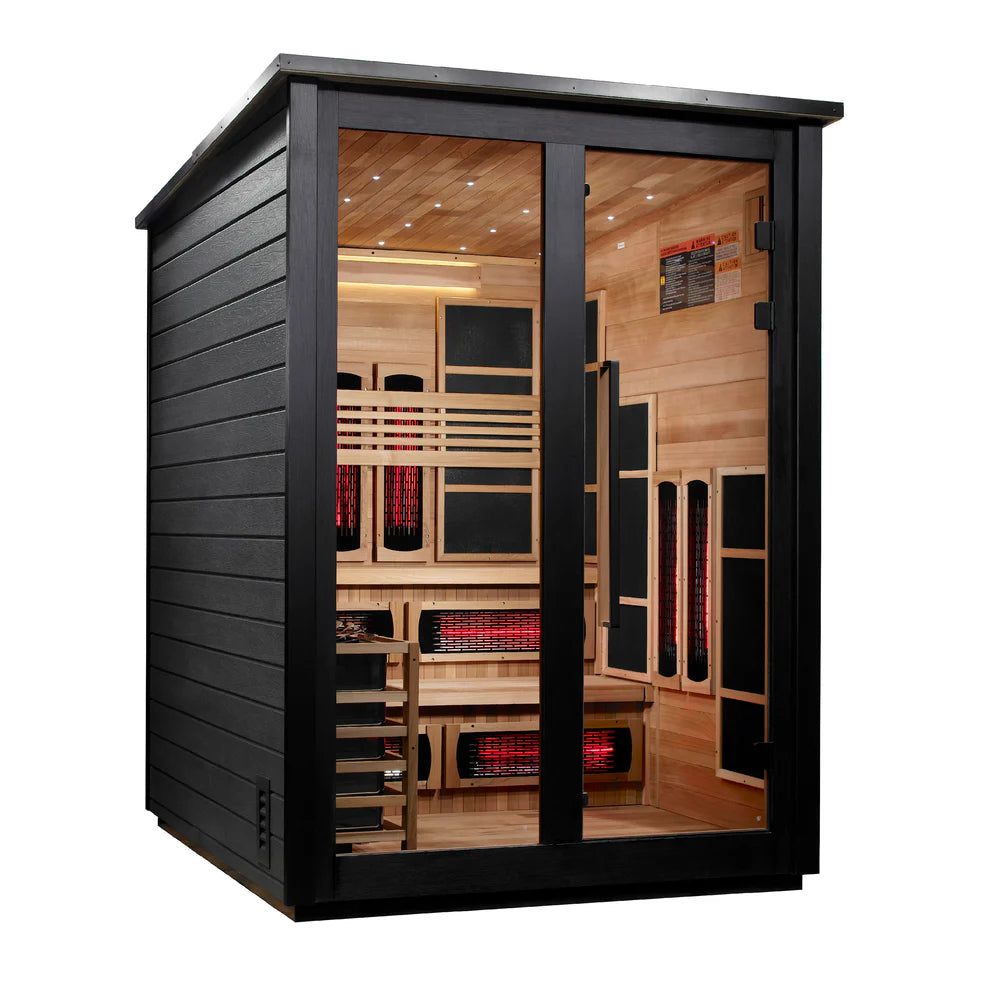 6 Person, Barn Hybrid Outdoor Sauna