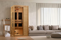 Dynamic Veneto 1-2 Person Low EMF Infrared Sauna (DYN-6115-05)