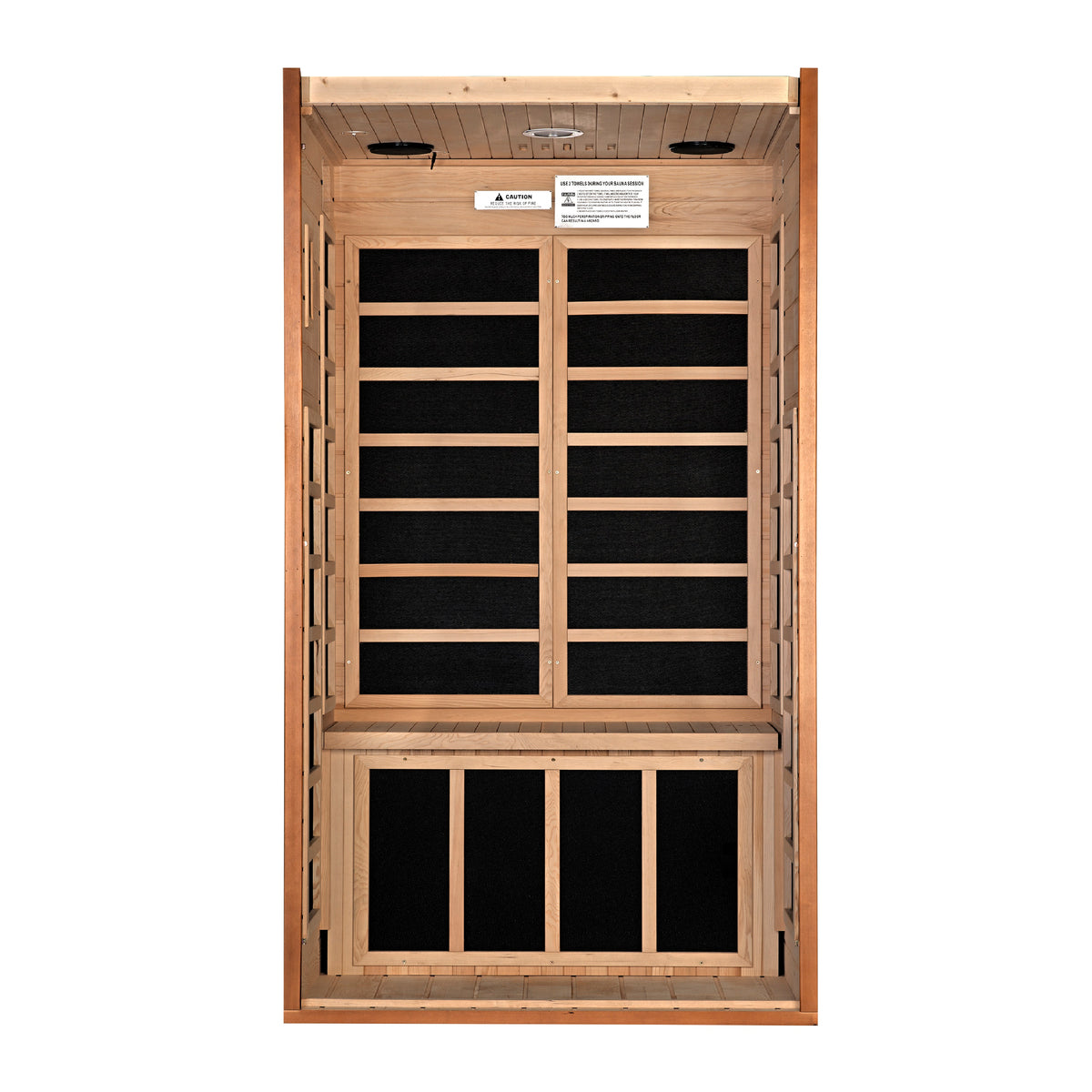 Dynamic 2 Person Low EMF FAR IR Sauna (DYN-6103-01)