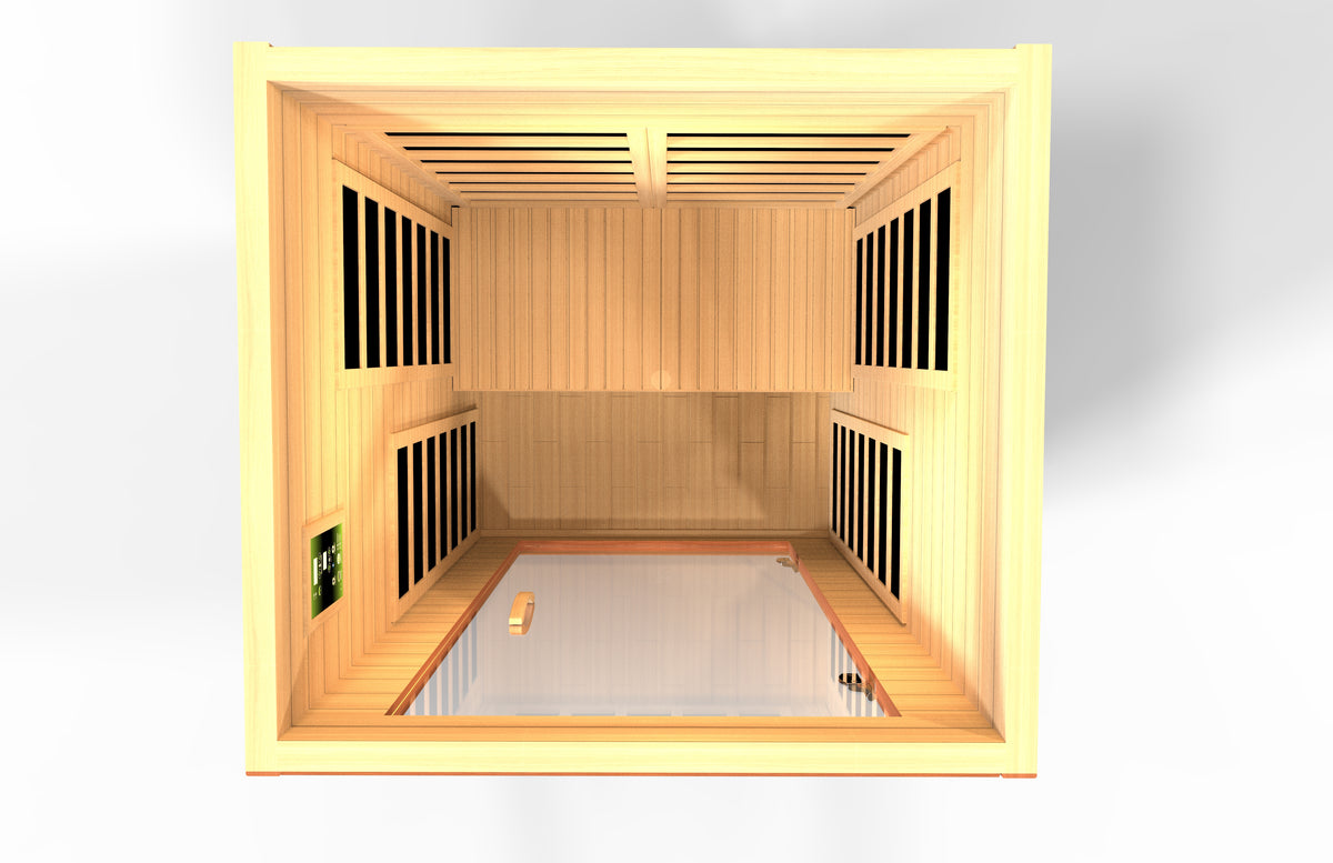 Dynamic 2 Person Low EMF FAR IR Sauna (DYN-6103-01)