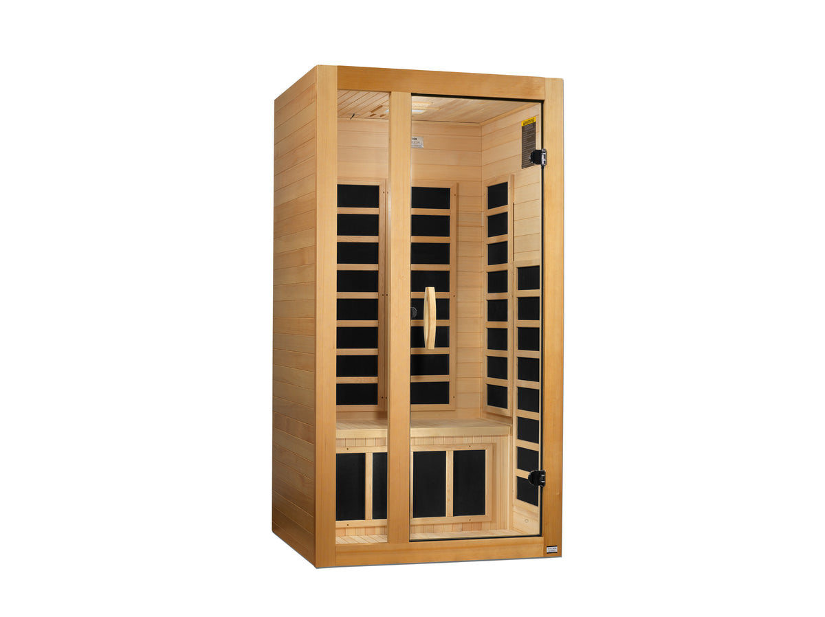 2 Person Far Infrared Corner Indoor Sauna (DYN-6119-01)