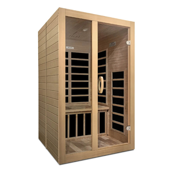 Dynamic Santiago 2-Person Low EMF Infrared Sauna (DYN-6209-01)