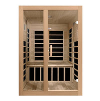 Dynamic Santiago 2-Person Low EMF Infrared Sauna (DYN-6209-01)