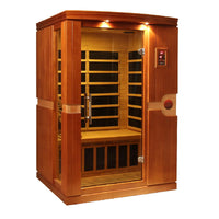 Dynamic Venice 2-Person Low EMF Infrared Sauna (DYN-6220-01)