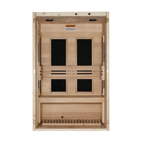 Dynamic Lucca 2 Person Low EMF Sauna (DYN-6215-05)