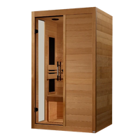 Dynamic Lucca 2 Person Low EMF Sauna (DYN-6215-05)