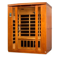 Dynamic Bellagio 3 - Person Low EMF Infrared Sauna (DYN-6306-02)