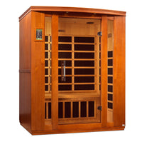Dynamic Bellagio 3 - Person Low EMF Infrared Sauna (DYN-6306-02)