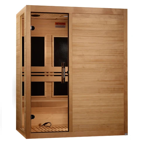 Dynamic Toscana 3 - Person Low EMF Infrared Sauna (DYN-6315-05)