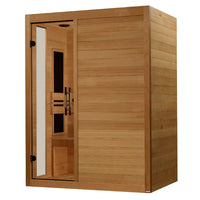 Dynamic Toscana 3 - Person Low EMF Infrared Sauna (DYN-6315-05)