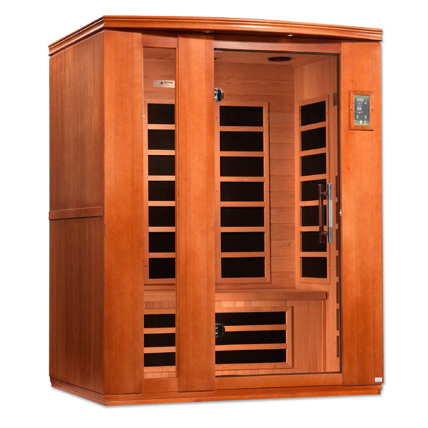 Dynamic "Lugano" 3 Person Ultra Low EMF FAR IR Sauna (DYN-6336-02)