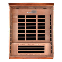 3-Person Low EMF Far Infrared Indoor Sauna (DYN-6336-02)