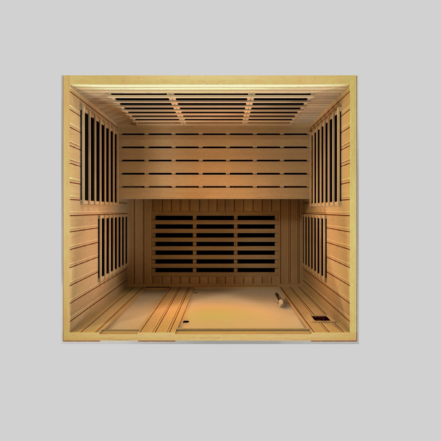 Dynamic "Lugano" 3 Person Ultra Low EMF FAR IR Sauna (DYN-6336-02)