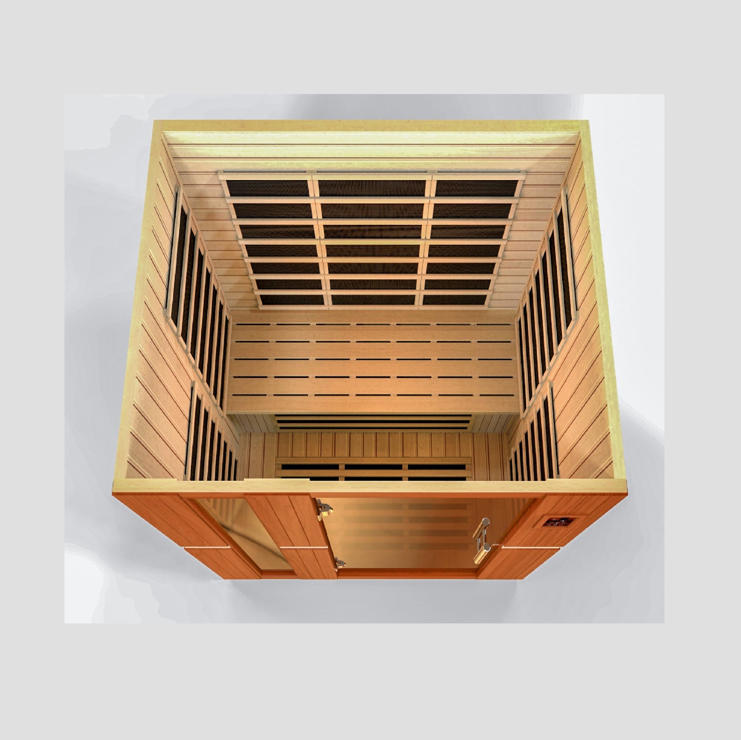 Dynamic "Lugano" 3 Person Ultra Low EMF FAR IR Sauna (DYN-6336-02)