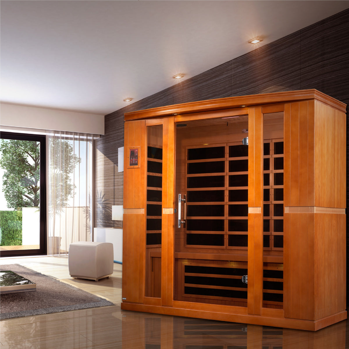 4-Person Far Infrared Indoor Sauna (DYN-6440-01)