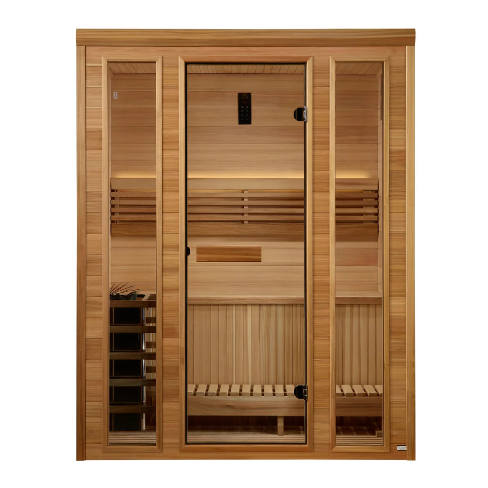 3 Person Traditional Sauna, Golden Designs (GDI-7030-01)