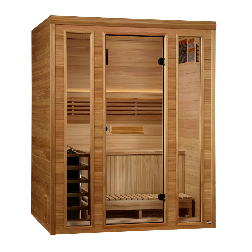 3 Person Traditional Sauna, Golden Designs (GDI-7030-01)