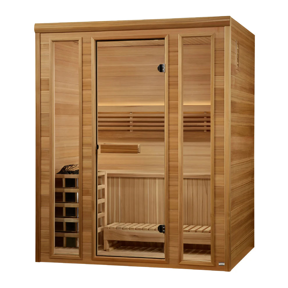 3 Person Traditional Sauna, Golden Designs (GDI-7030-01)
