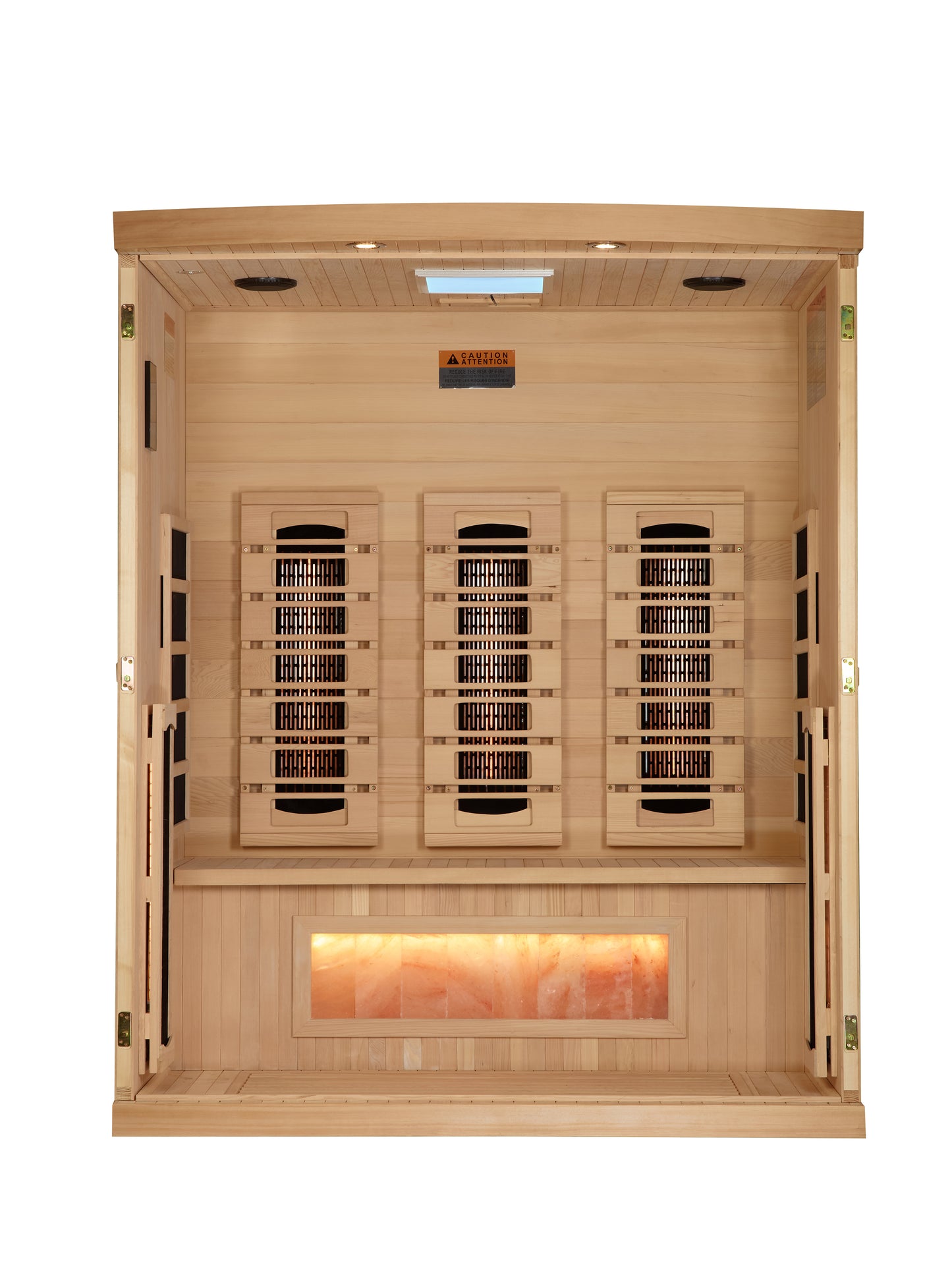 2025 Golden Designs "Reserve Edition" 3 Person Full Spectrum with Himalayan Salt Bar (GDI-8030-03)