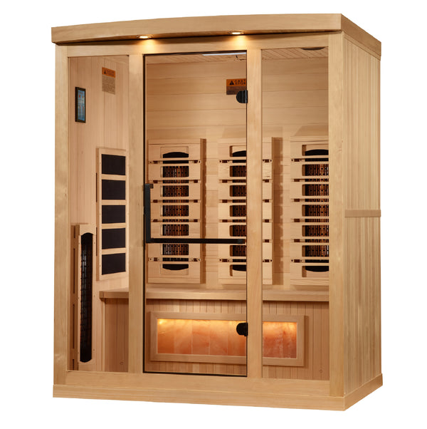 2-Person Full Spectrum Far Infrared Sauna, Golden Designs (GDI-8030-03)