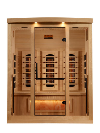 2025 Golden Designs "Reserve Edition" 3 Person Full Spectrum with Himalayan Salt Bar (GDI-8030-03)