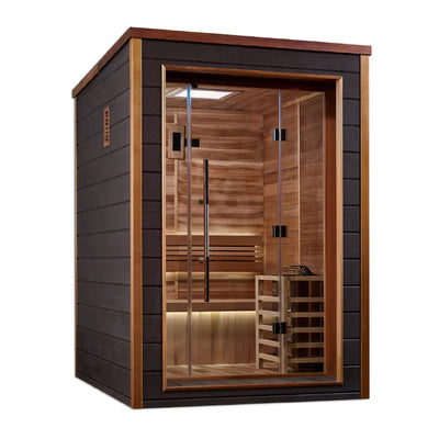 2 Person Outdoor-Indoor Traditional Sauna