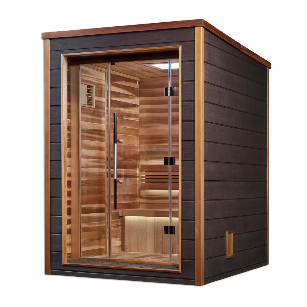 2 Person Outdoor-Indoor Traditional Sauna
