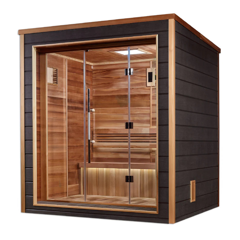 3 Person Outdoor-Indoor Traditional Sauna