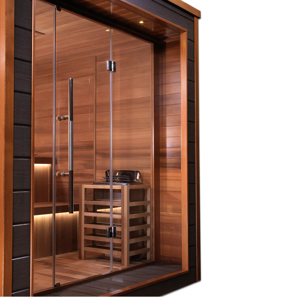 6 Person Outdoor-Indoor Traditional Sauna