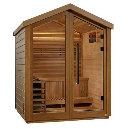 3 Person Barn Outdoor Traditional Sauna
