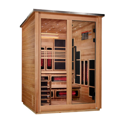 6 Person, Barn Hybrid Outdoor Sauna