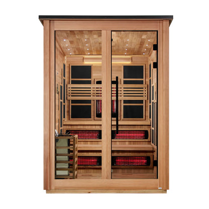 6 Person, Barn Hybrid Outdoor Sauna