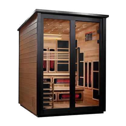 6 Person, Barn Hybrid Outdoor Sauna