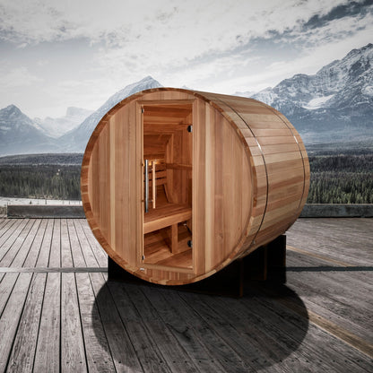 2 Person Barrel Traditional Sauna