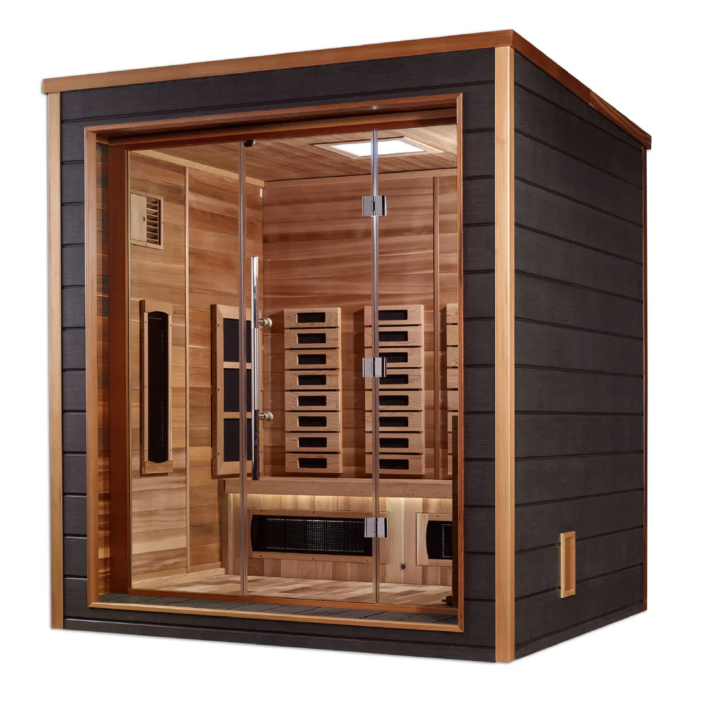 3 Person Outdoor-Indoor Hybrid Full Spectrum Sauna