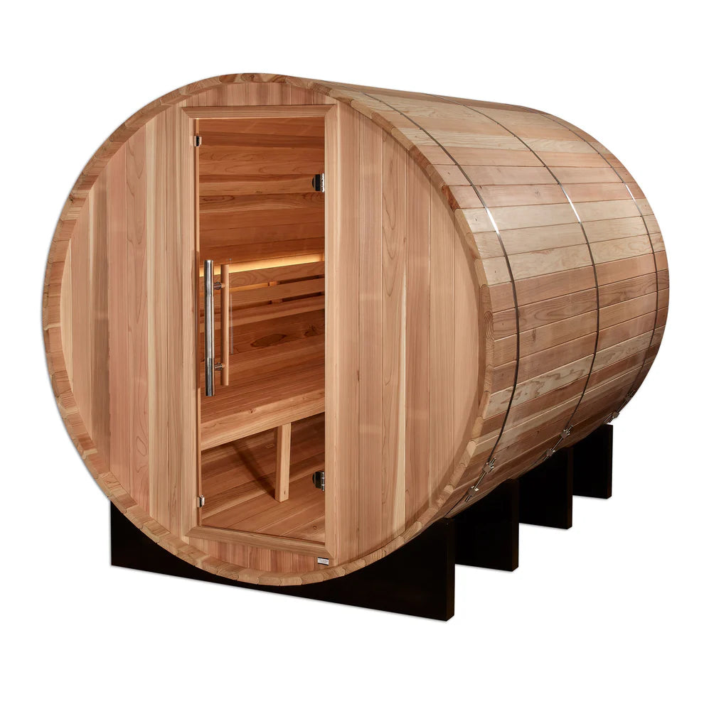 Golden Designs 6 Person Barrel Traditional Sauna (GDI-B006-01)