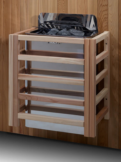 6 Person Hybrid Sauna Full Spectrum and Harvia Traditional Stove Indoor Sauna