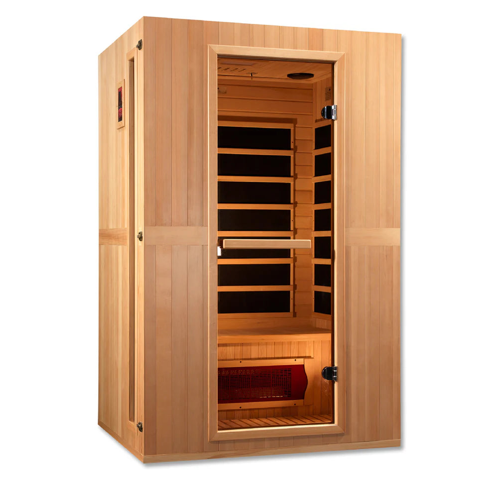 Dual Tech 2 Person Low EMF FAR IR Sauna
