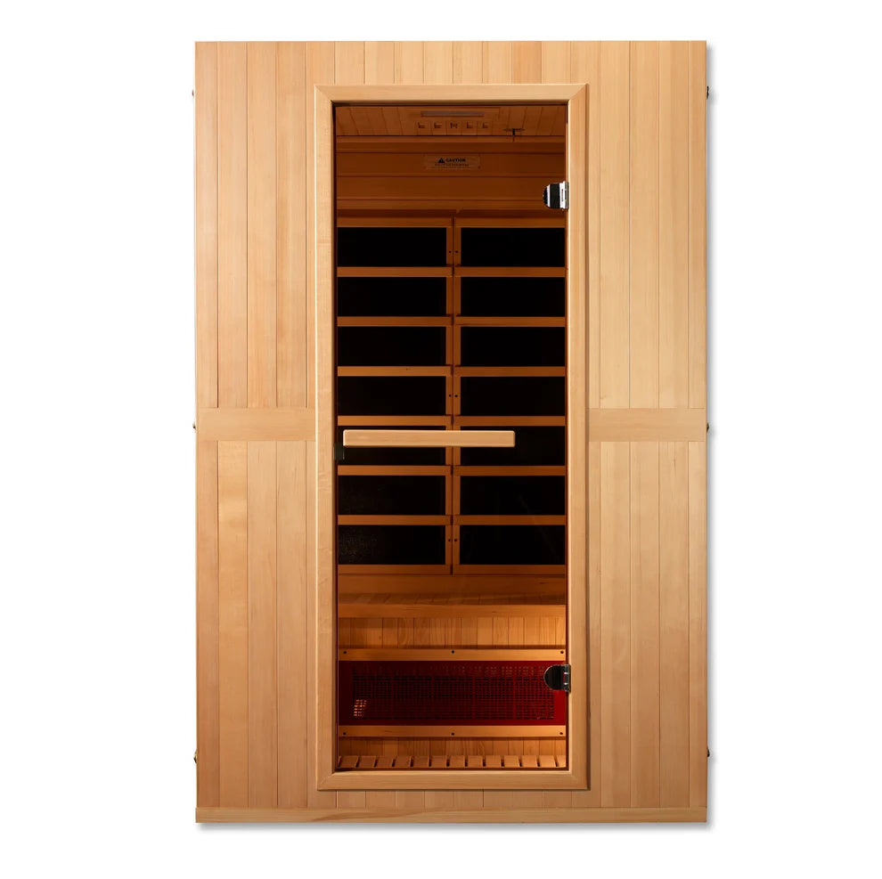 Dual Tech 2 Person Low EMF FAR IR Sauna