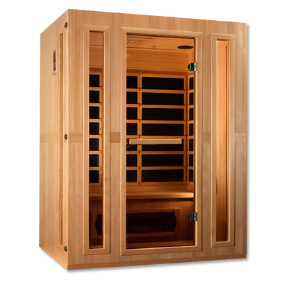 Dual Tech 3 person Low EMF FAR IR Sauna