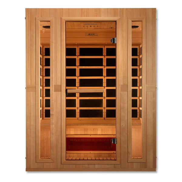 Dual Tech 3 person Low EMF FAR IR Sauna, Maxxus Saunas (MX-LS3-01)