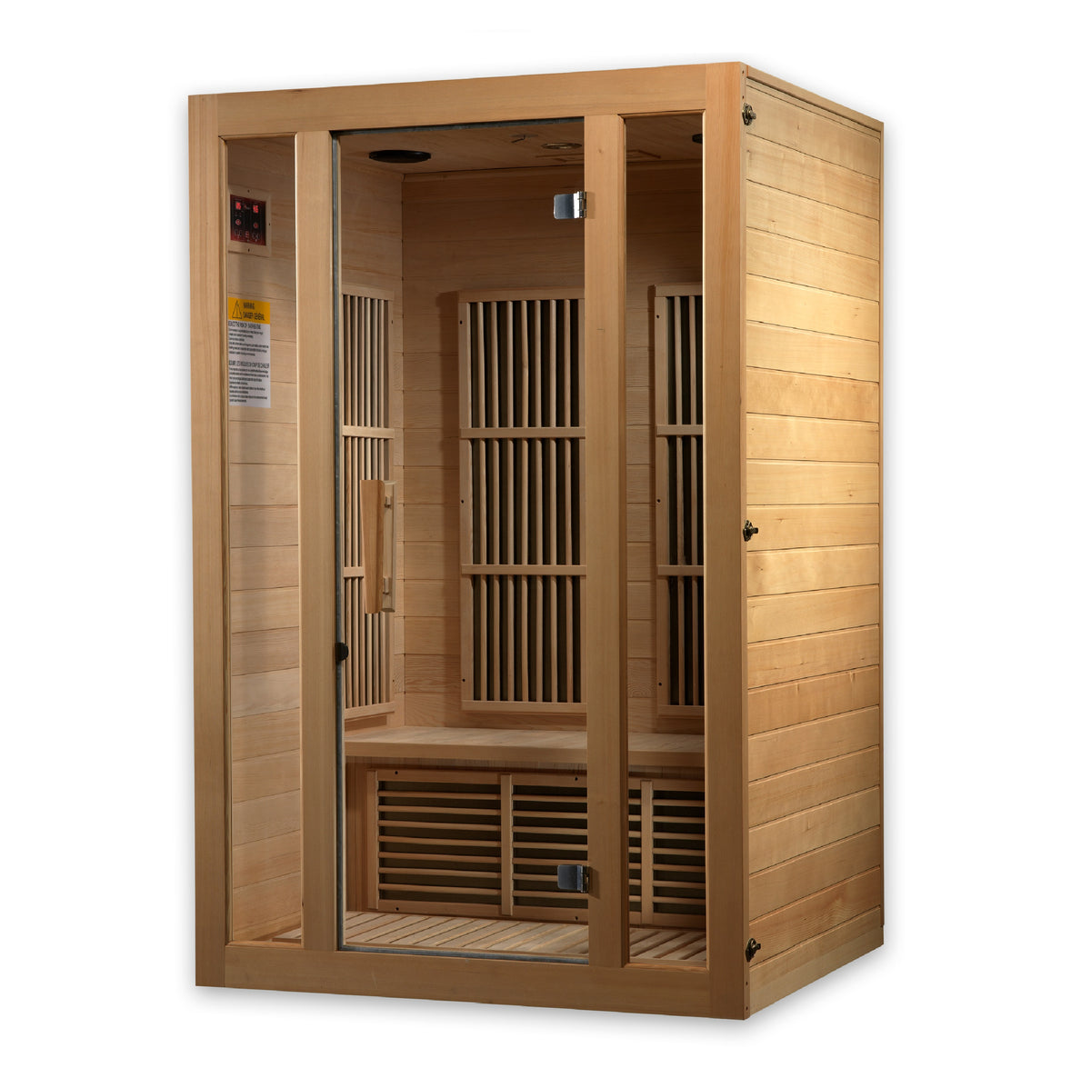 2-Person Low EMF Far Infrared Indoor Sauna, Maxxus Saunas (MX-J206-01)