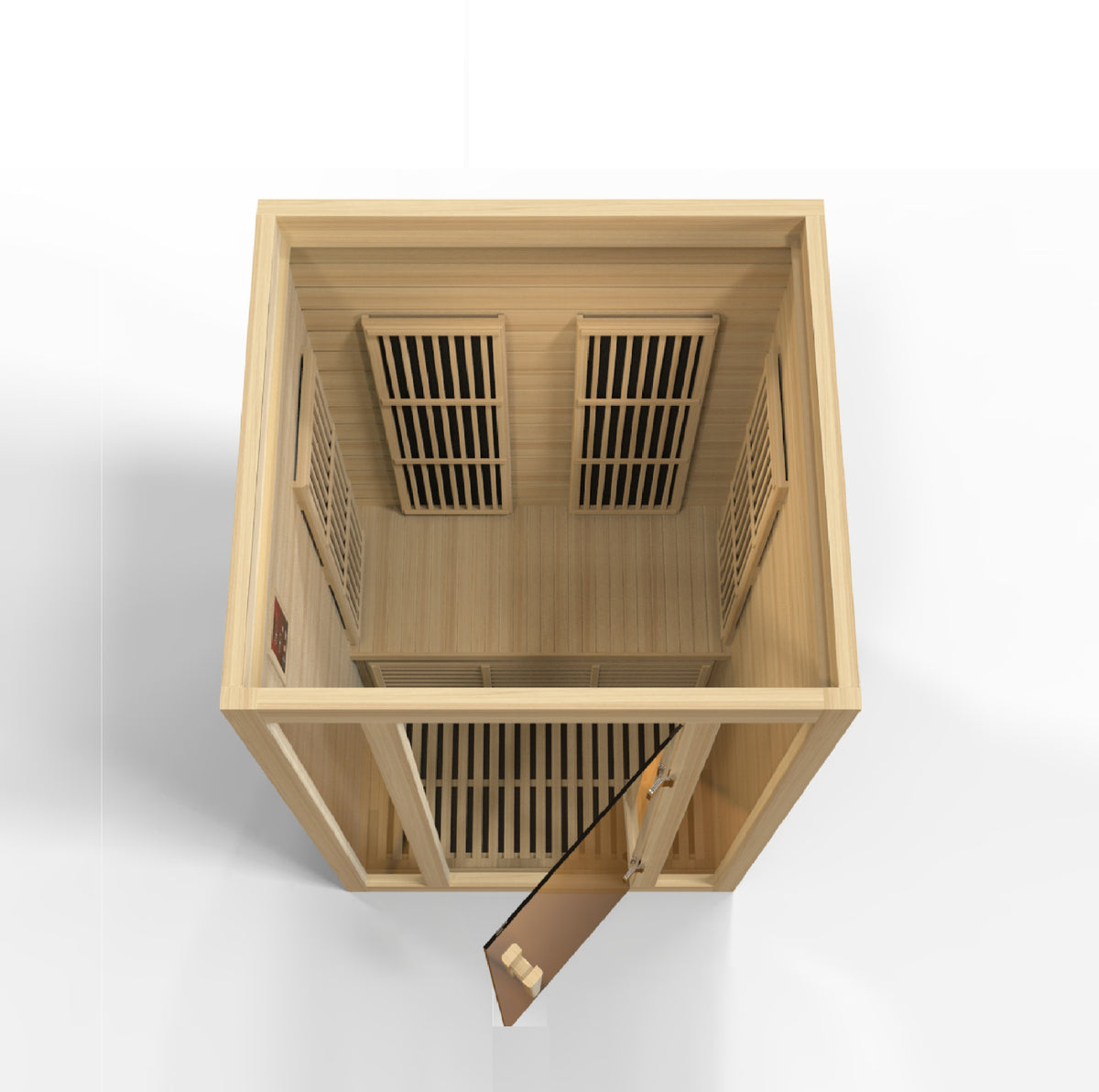 2-Person Low EMF Far Infrared Indoor Sauna, Maxxus Saunas (MX-J206-01)