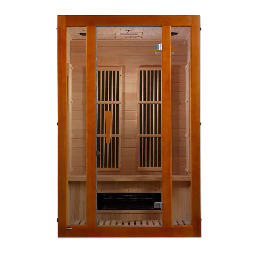 Dual Tech 2 person Low EMF FAR IR Sauna