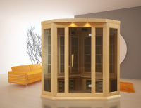 3-Person Far Infrared Home Sauna, Maxxus Saunas (MX-K356-01)