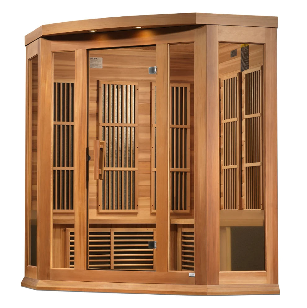 3 Person Corner Near Zero EMF FAR IR Sauna
