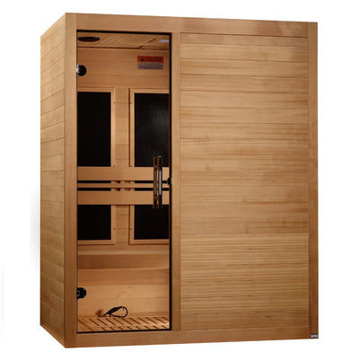 3 Person Low EMF FAR IR Sauna