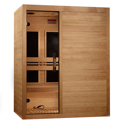 3 Person Low EMF FAR IR Sauna