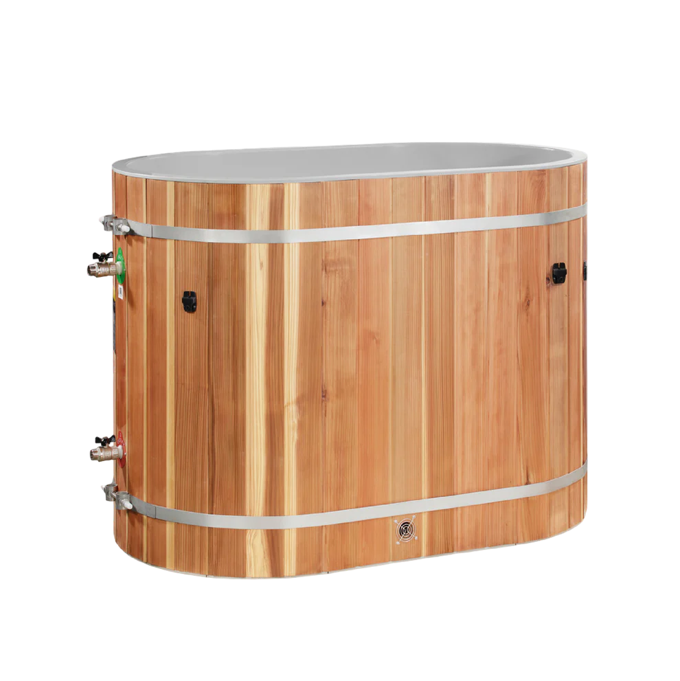 Oval Barrel Tub Cold Plunge