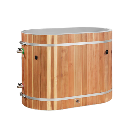 Oval Barrel Tub Cold Plunge